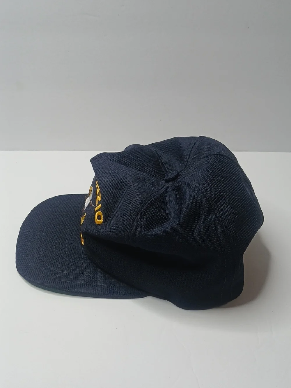 US Navy USS Anzio CG 68 Guided Missle Ship Snapback Cap Blue Embroidered‎ USA